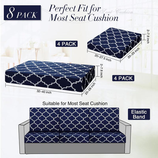 Snuva Waterproof Patio Cushion Covers